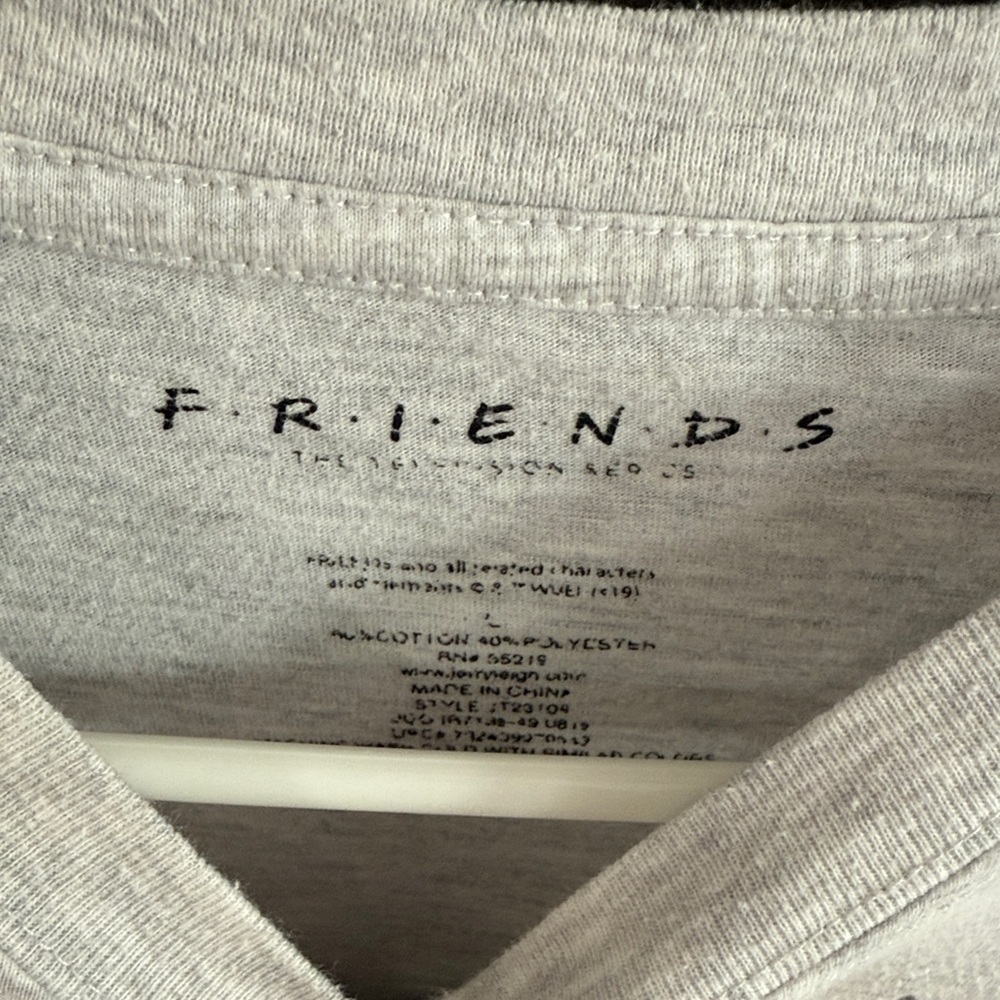 FRIENDS Light Gray Long Sleeve Tee - Picture 2 of 4